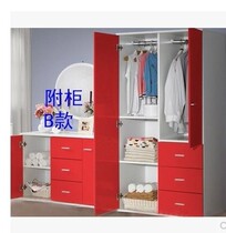 Korean wardrobe Childrens wardrobe Wooden wardrobe Large-capacity wardrobe locker simple fashion shelf