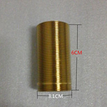Lengthened tap fixing piece High foot threaded pipe nut tap mounting fittings thick countertop hot and cold tap accessories