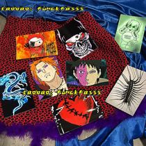 You broke my heart-exclusive death evil Katie Payne Green Ghost Bear millipede photo card