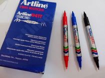 Promotional frenchs small double-headed marker hong hei lan