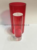 High transparent acrylic tube stained plexiglass solid rod factory direct organic glass tube high quality