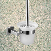 10-year warranty 304 stainless steel toilet brush precision casting base toilet brush shelf bright wire drawing two options explosions