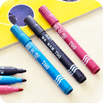 Marker pen Oily pen Office stationery wholesale marker pen signature pen Black color big head pen do marker pen