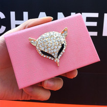  South Korea Fashion Crystal Inlaid Drilling Water Drill Creative Oracle Male Lady Upscale Business Name Sheet Clip Box