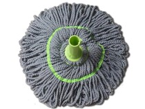 Xinwei special card lock mop head Self-screwing water mop with head Picasso automatic dewatering rotary mop mop head