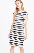 Special JC fashion autumn GW1500 stripes good cut good figure dress P951