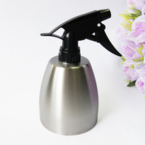 304 Stainless Steel Manual Small Spray Pot Spray Pot Atomizer Alcohol Spray Frosted Gardening Bottle
