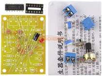 ICL8038 function signal generator circuit kit sine wave triangle wave square wave signal circuit parts