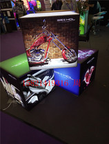 Quadrilateral three-dimensional kabb soft film without frame led surrounding cloth stacking hexahedron suspended quadrilateral ceiling light box