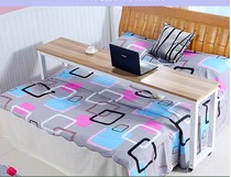  Special offer Multi-function removable cross-bed table Notebook bed Computer table Lazy table Double table Desk desk desk