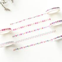 A certain year A certain month diy album handmade accessories Creative split line Hand account fine and paper tape