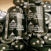 Original brand new EPCOS electrolytic 400V1000uf 400V1000uf 35X55 350v1000uf