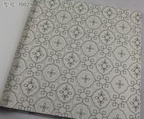 China knot wallpaper New Chinese style wallpaper Environmental protection rubber surface PVC study bedroom wallpaper with style full shop