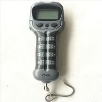 RTI professional fishing equipment inclined screen can turn head Waterproof high precision electronic fishing scale electronic weighing 25kg force