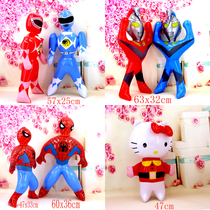 Factory direct sales of childrens inflatable toys PVC inflatable toys stall leather goods Ultraman Spider-man kd cat