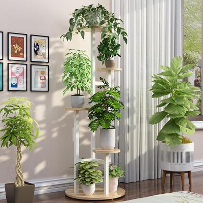  Green dill flower pot rack on both sides of the balcony floor-to-ceiling wheeled living room bedroom multi-layer flower rack flowers