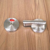 Toilet partition accessories stainless steel partition hardware partition lock bead turn lock red and green indicator lock