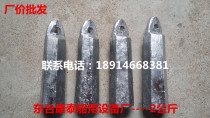 Marine bathymetric hammer Bathymetric plumb Bathymetric hand hammer Bathymetric rope hanging hammer 2 kg lead hand hanging plumb