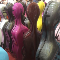 1028CB factory direct sales 4 4 carbon fiber cello box 3 3kg can be customized solid color