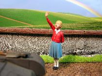 1:35 resin soldier little girl serial number 461