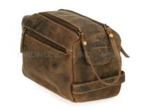 German old GB men and women leather bag mobile phone bag wash bag cosmetic bag