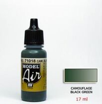 Spanish vallejo (AV paint) spray water-based paint 71018 camouflage ink green 17ML