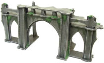 Little Maiden Record Warhammer Battle Chess Running Group DND Wooden Scene Temple Remains Gate