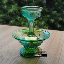 Ancient law glass eight auspicious Guardian Cup Buddhist supplies tantric instruments Nepal practice Cup special