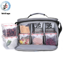 Special offer with rice preservation fitness lunch box with meal bag portable lunch bag Bodybuilding lunch box bag plus meal insulation bag