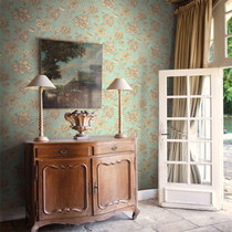 American original imported wallpaper Damascus do old American country European style living room bedroom stripe wallpaper