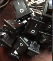 Small button switch button switch square round wire switch