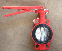 Factory direct bulk cement tanker special butterfly valve powder butterfly valve Tongda valve manual flow valve
