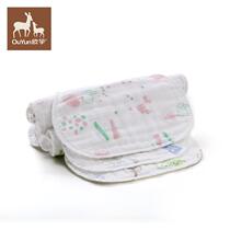 Baby sweat towel cotton baby child plus size kindergarten sweat towel 0-1-3-4-6 years old cotton pad back towel