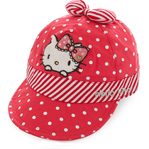 Hello Kitty spring hat children childrens hat 6-12 months 1-2-4 years old male and female baby cap autumn cap