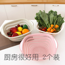 Kitchen sink drain basket Plastic large household rectangular multi-function hollow leakage basket vegetable leakage fruit