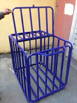 Basketball cart football box Volleyball basket folded moving ball type containing equipment Lanball Blue Ball 9 * 6 * 8