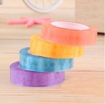 Able 30024 Color stationery glue Colour transparent adhesive tape 12mm * 30y Stationery Supplies 12 Vol. 4 Color