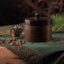 Thailand imported home crafts carving decoration Tea Box storage box candy box creative environmental jewelry box