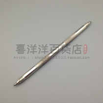 New double-headed alloy steel lacing needle tungsten steel marking tool