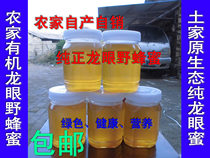 Farmhouse self-produced pure natural honey Original ecological longan honey farmhouse wild honey farmhouse organic soil honey