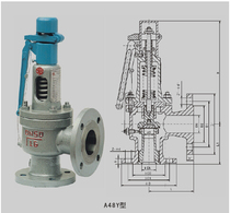 A48Y-16C 25C A48Y-16P 25P safety valve China rover safety valve DN20-100