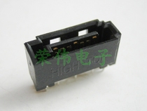 SATA interface socket hard disk interface 7p all-inclusive window 180 degrees straight plug male seat