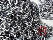 Class 70 lifting chain Welding chain 6MM chain chain chain anti-theft iron chain Industrial manganese steel chain