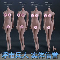 Spot 1 6 TBLEAGUE PH STEEL BONE COATED Gel Feminine Body Painting Human Body Model Wheat Complexion