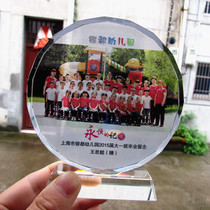 Crystal Trophy medals sunflowers custom-made reunion souvenirs graduation gifts licensing Student Prizes
