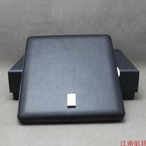 Spot UK Dunhill Dunhill cigarette case black glossy leather ultra-thin cigarette case 10 PA2316