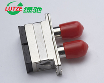 LUTZE green CHI ST SC single multi-mode duplex fiber conversion flange coupling adapter connector