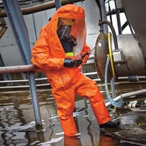 Micro-protective fine MC6000 heavy-duty chemical protective clothing A- grade airtight anti-gas protective clothing toxic chemical treatment