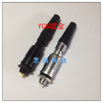 Small precision connector Aviation plug socket XS6 YC6-2 core 3 core 4 core 5 core M6 miniature gold plated