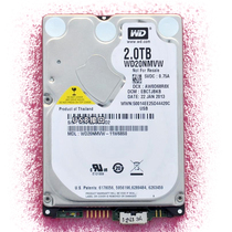 2 5 inch WDUSB3 0 interface 2000G hard disk B J NMVW mobile hard disk removal built-in 2T bad hard disk